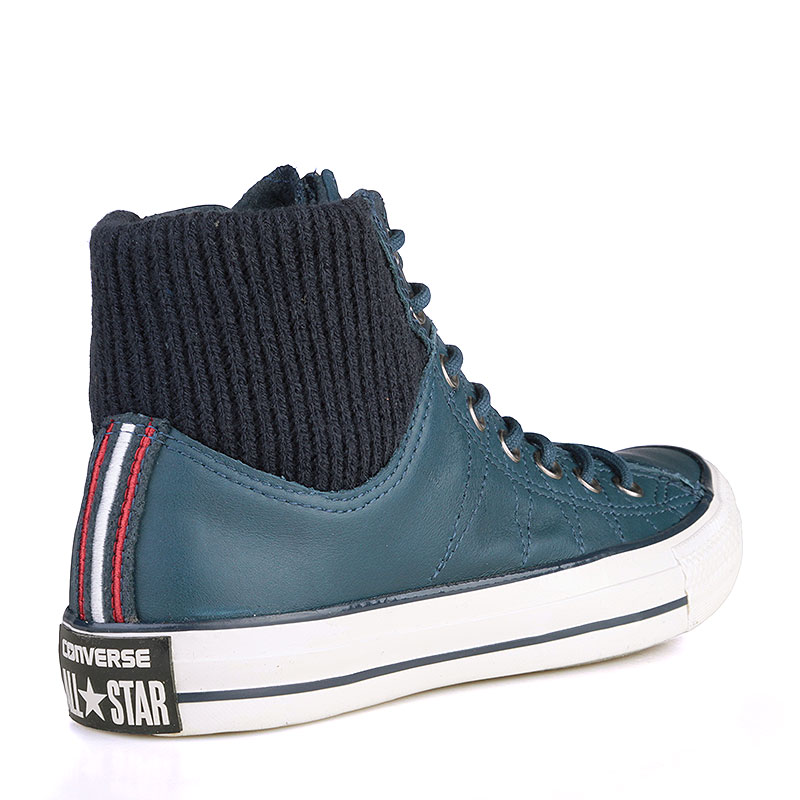 мужские синие кроссовки  Converse CTAS MA-1 Zip High 151994 - цена, описание, фото 2